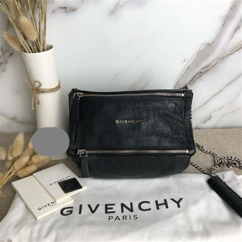 givenchy pandora size comparison|givenchy pandora mini sale.